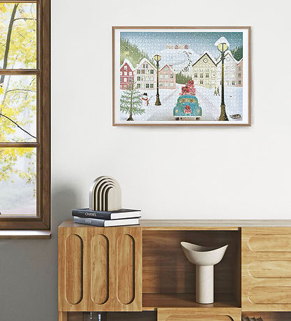 Vissevasse Jigsaw Puzzle - 1000 Bricks - 63x45 cm - Let It Snow