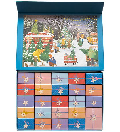 Vissevasse Jigsaw Puzzle Calendar - 24 Boxes - 1000 Bricks - Chr