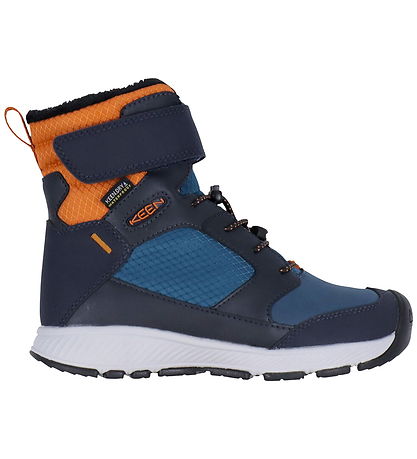 KEEN Winter Boots - KE SKUA WINTER WP Y - Sky Captain-Gold FLAM