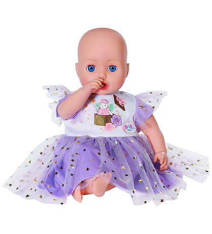 Baby Born Dúkkuföt - Kjóll - Lilac Tútú - 43 cm
