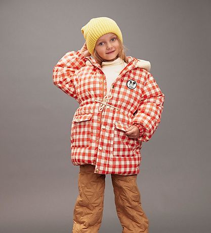 Mini Rodini Winter Coat - Ritzratz Heavy Pouf - Red