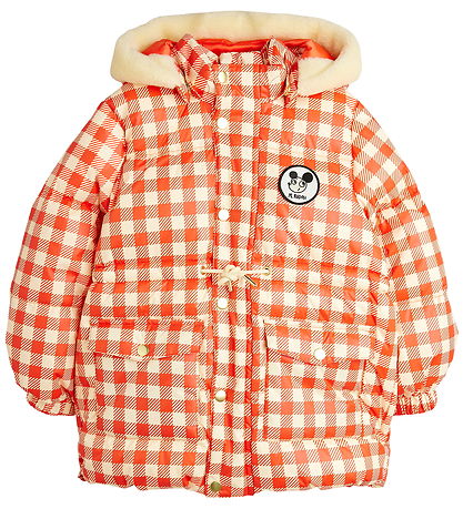 Mini Rodini Winter Coat - Ritzratz Heavy Pouf - Red