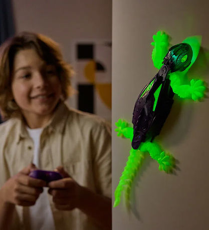 Hex Bots Wall-Climbing Gecko - Remote Controlled - Glow In The D