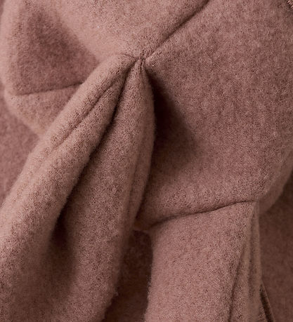 Huttelihut Pramsuit - Wool fleece - Burlwood w. Ears