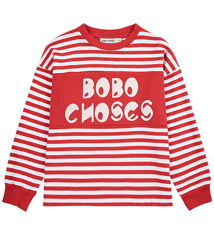 Bobo Choses Bluse - Streifen - Rot