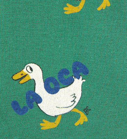 Bobo Choses Leggings - La Oca All Over - Grænt