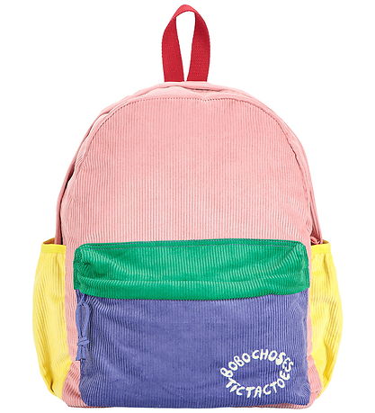 Bobo Choses School Backpack - Corduroy - Color Block