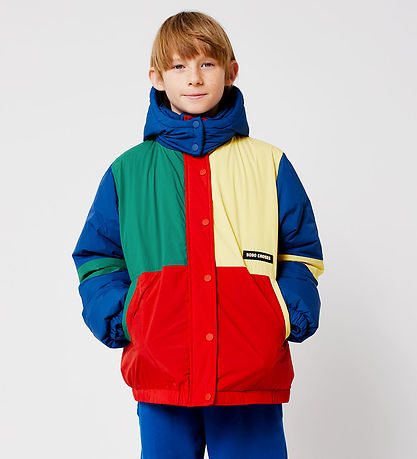 Bobo Choses Jacket - Color Block Anorak - Multicolour