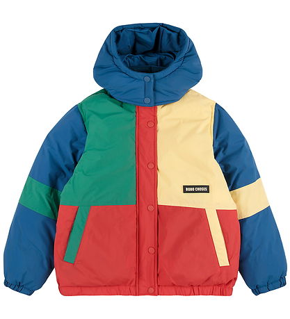 Bobo Choses Jacket - Color Block Anorak - Multicolour