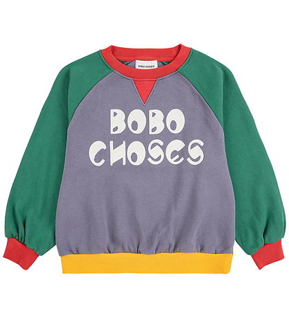 Bobo Choses Sweatshirt - Color Block Ranglan - Multicolour