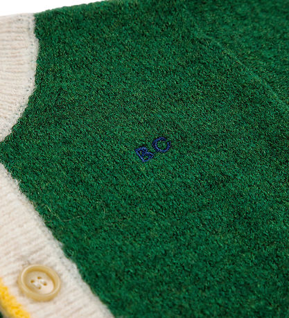 Bobo Choses Cardigan - Knitted - Wool - Kaleidoscope jacquard - 
