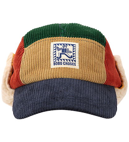 Bobo Choses Cap - Corduroy - Mr Pencil - Multicolour