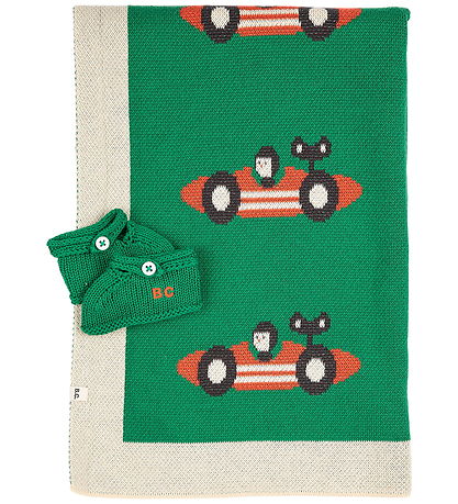 Bobo Choses Geschenkbox - Race Auto - Light Green