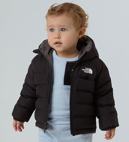The North Face Puffer Jacket - Reversible - Black/Smoked Pearl