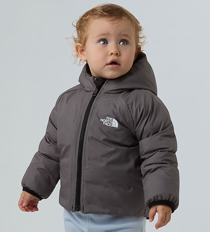 The North Face Puffer Jacket - Reversible - Black/Smoked Pearl