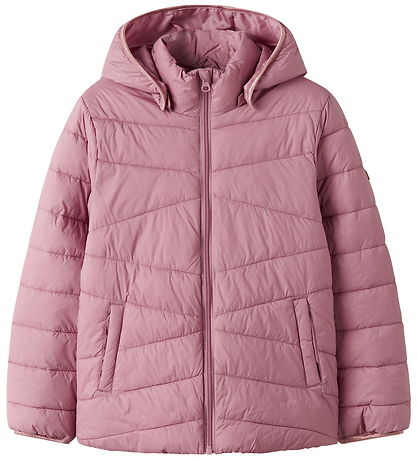 Name It Puffer Jacket - NkfMarble - Lilac