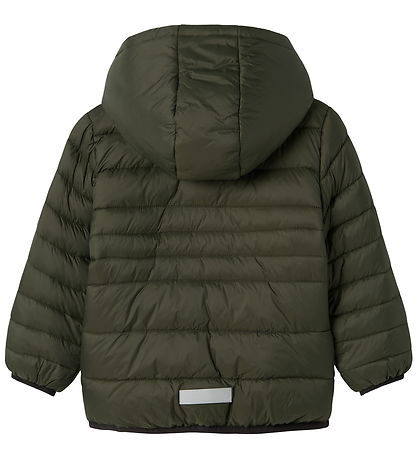 Name It Puffer Jacket - NmmMarble - Deep Depths