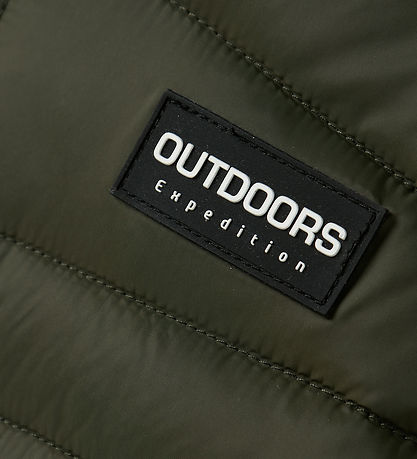 Name It Puffer Jacket - NmmMarble - Deep Depths