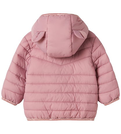 Name It Puffer Jacket - NbfMarble - Woodrose