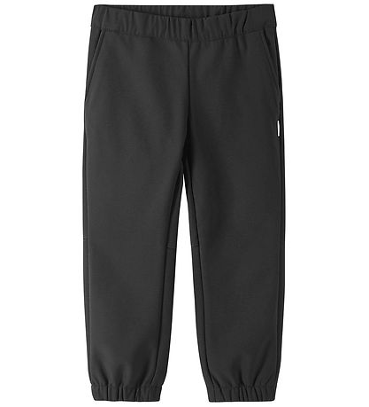 Reima Soft shell pants w. Fleece - Helppo - Black