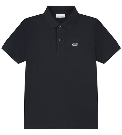 Lacoste Polo - Pique - Svart