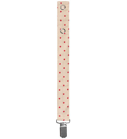 Lalaby Schnullerketten - Rot Dot