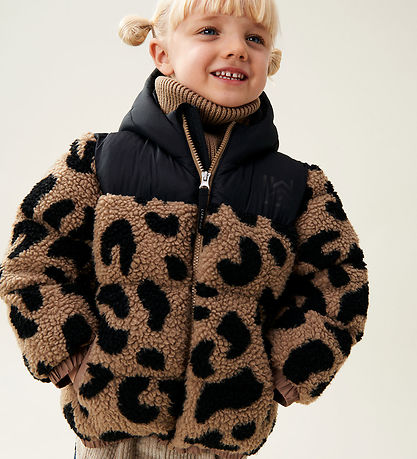 Liewood Fleece Jacket - Niko - MEGA Leo/Oat Mix
