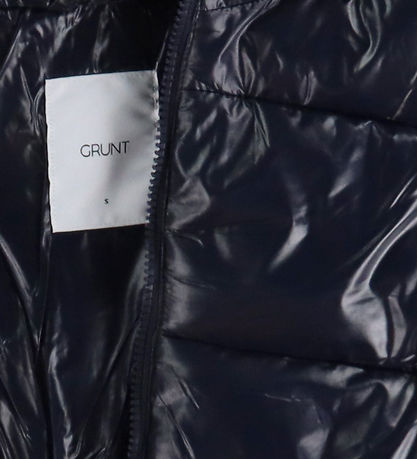 Grunt Puffer Jacket - GROdin - Navy Shine