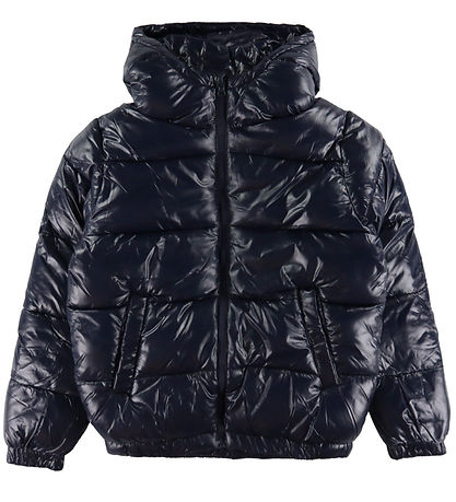 Grunt Puffer Jacket - GROdin - Navy Shine