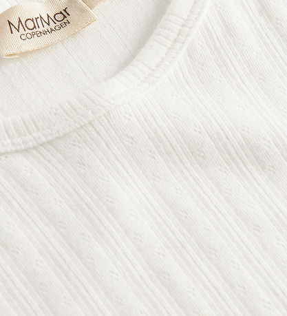 MarMar Pyjama Set - Gentle White w. Pointelle