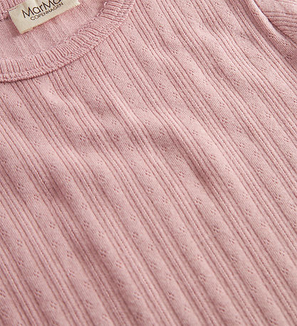 MarMar Pyjama Set - Soft Berry w. Pointelle