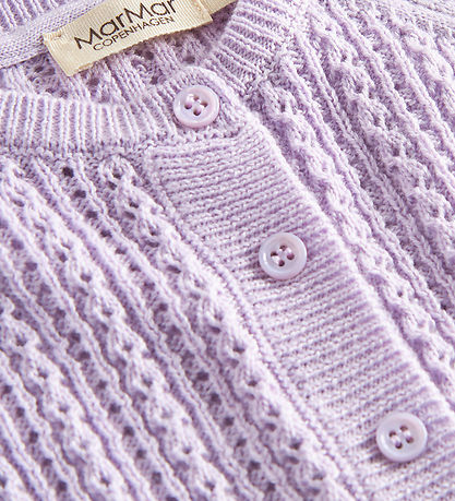 MarMar Cardigan - Totti - Prjónað - Ametist