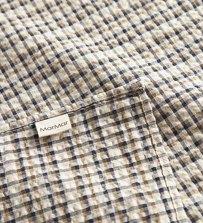 MarMar Scarf - 50x50 - Airo - Pilot Navy Check