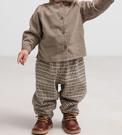MarMar Trousers - Palle - Pilot Navy Check