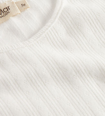 MarMar Blouse - Tamra - Rib - Gentle White