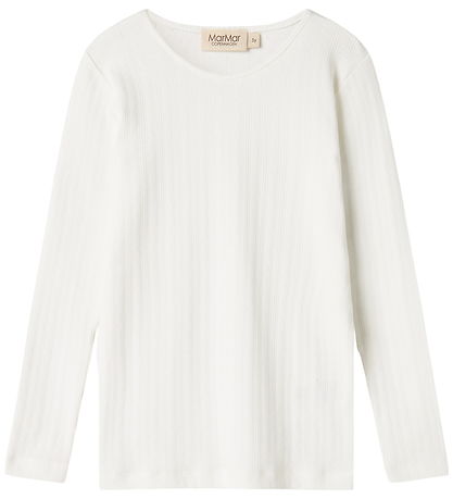 MarMar Blouse - Tamra - Rib - Gentle White