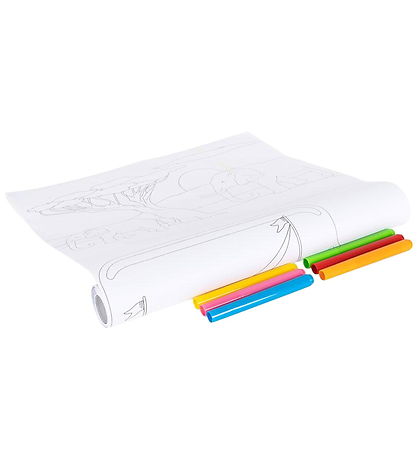 Konges Sløjd Drawing roller w. Markers - MEGA Masterpiece