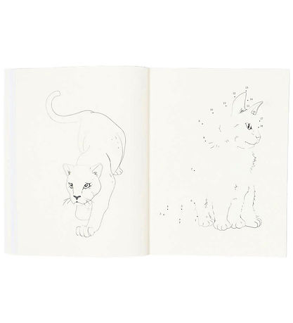 Konges Sløjd Activity Book w. Colouring Pencils - Multi