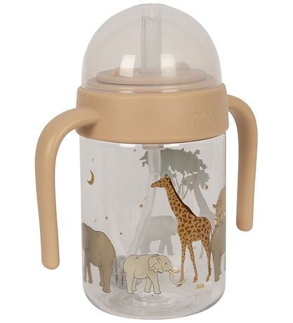 Konges Sløjd Water Bottle w. handle - Safari