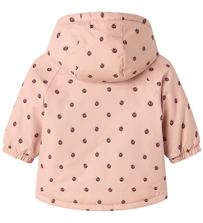 Lil' Atelier Úlpa - NbfLasnow05 - Misty Rose/Maríubjalla
