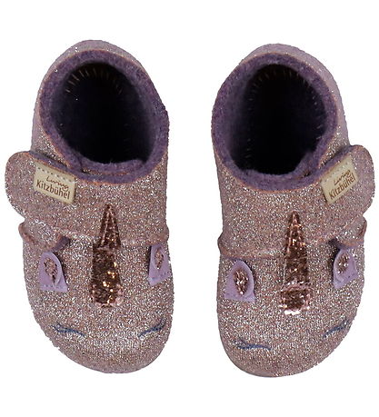 Living Kitzbühel Slippers - Wool - Unicorn - Antico Rosso
