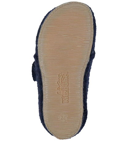Living Kitzbühel Slippers - Wool - Nachtblau w. T-Rex