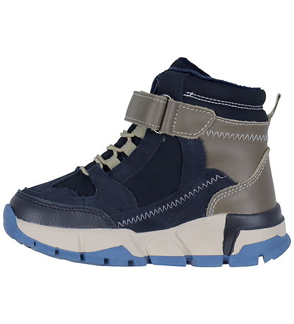 Wheat Winter Boots - Muni - Tex - Navy