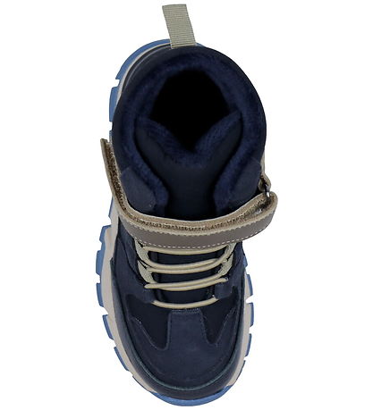 Wheat Winter Boots - Muni - Tex - Navy