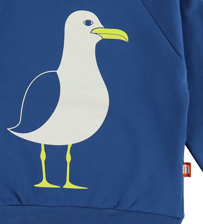 DYR-Cph Sweatshirt - Animal Bellow - Ocean Blue Stomach