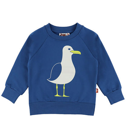 DYR-Cph Sweatshirt - Animal Bellow - Ocean Blue Stomach