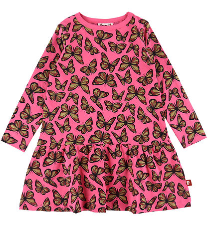 DYR-Cph Dress - Dyrzanzi - Dk Brick Flutter