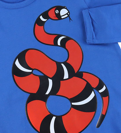 DYR-Cph Blouse - Dyrroar - Bright Blue Snake