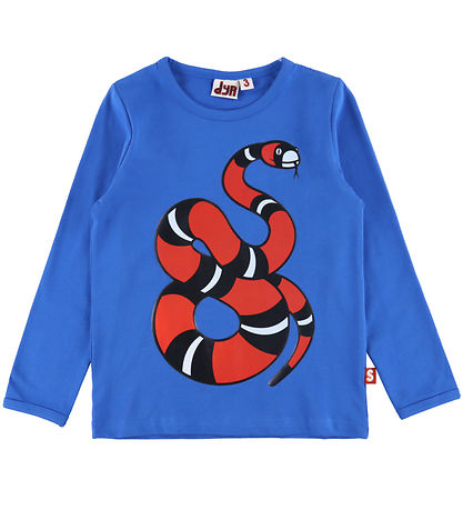 DYR-Cph Blouse - Dyrroar - Bright Blue Snake