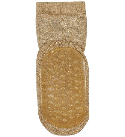 MP Socks - Celina - Glitter - Non-Slip - Golden Tan